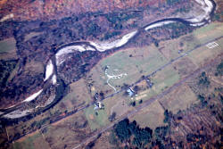 1950 aerial photo Sky Valley Bartlett, NH