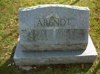 Arendt Headstone