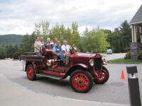 Bartlett Historical Directors on Freddy the Fire Truck